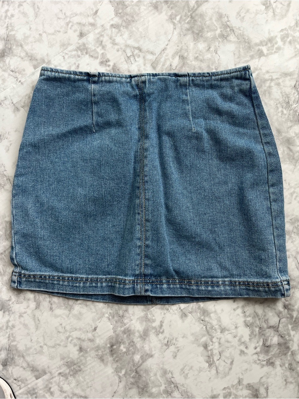 PacSun Medium Blue Classic Denim Mini Skirt | Concert | Festivals